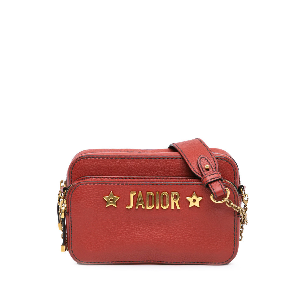 Pre-Loved Dior Leather JAdior Camera Bag